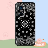 Black Bandana Paisley Case For Honor Magic 6 7 8 Pro Honor 400 200 50 70 90 Lite X8b X8c X9b X9c X9d Win RT Cover Honor 400 Pro