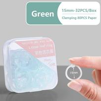 10/15/32Pcs Plastic Ring Binder 15/20/25mm DIY Albums Circle King Ring Opening Loose-leaf Book Hoops Office Binding Supplies