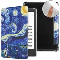 For Kindle Basic 2026/2026 6 inch e-Reader Case Smart Cover 11/12th Gen C2V2L3 TPU Protective Shell Auto Wake/Sleep Folio Funda