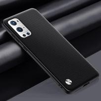 Prabangus PU odos dėklas OnePlus 9 Pro 9R galiniam dangteliui Silikoninė apsauga Telefono dėklas OnePlus 9 R 9Pro One Plus 9 Pro Coque For OnePlus 9 Pro matinė juoda spalva