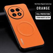 For OnePlus 13 Case Luxury Car Magnetic Holder Phone Case For One Plus 13 5G OnePlus13 TPU Silicone Shockproof Back Cover Coque For OnePlus 13 oranžinė