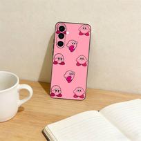 Cartoon Pink K-Kirbys-KK  Phone Case For Samsung Galaxy A73,A72,A71,A70,A53,A52,A51,Others Soft Black Cover Samsung a50 30s 50s