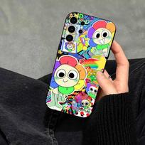 D-Dandy World Phone Case For Samsung S25,S24,S21,S22,S23,S30,Ultra,S20,Plus,Fe,Note,10,9,5G Black Cover Samsung S22plus5G