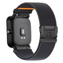 20mm/22mm band For Amazfit GTS 4/2/2e/3/GTS2 Mini/GTR/4/3/Pro/GTR2/42mm/stratos Parachute Watch Bracelet Amazfit bip 5 6 straps 22mm watch abnd tamsiai pilka spalva