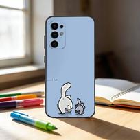 Simons Cat Phone Case For Samsung S25,S24,S21,S22,S23,S30,Ultra,S20,Plus,Fe,Note,10,9,5G Black Cover Samsung S25