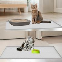 Cat Litter Box Mats For Floor Waterproof Silicone Cat Litter Pad For Floor Washable Folding Scratch Proof Rug Indoor Outdoor China Mainland