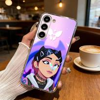 Clove V-Valorant-S Game Phone Case For Samsung S25,S24,S21,S22,S23,S30,Ultra,S20,Plus,Fe,Lite Transparent Cover Samsung S225G