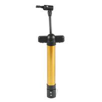 1/2 pcs Portable Mini Air Pump for Bicycle Tires and Sport Balls Compact Lightweight Manual Aerator No Need to Charge-Yellow 1pcs