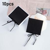 10pcs Jewellery Packaging Bag  Jewelry Pouch Microfiber Cosmetic Bags  Mini Jewelry Box Package Wedding Gift Bag SSBZD04 6x6cm-10pcs juoda
