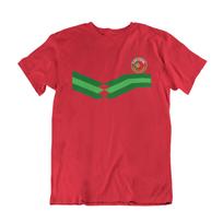 Mens PORTUGAL Retro Strip Style Football T-Shirt Mens Womens Tees Top World Euro Cup  2024 XL
