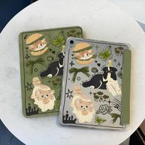 Burger Cat Ipad Sleeves for Ipad Air 3 Generation 2019 Ipad 10th Generation Case 7 8 9th 10.2 Funda Cover 10.9 10th Gen Air6 5 4 ipad mini6 8.3