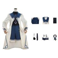 Juodasis dailidė Sebastianas Cosplay kostiumas Elegantiškas žaidimo anime drabužių kostiumas L