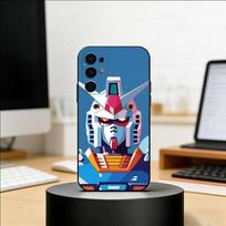 Cool W-Gundam-S Phone Case Black Silicone Soft For Samsung S25,S24,S21,S22,S23,S30,Ultra,S20,Plus,Fe,Lite Samsung S25ULTRA