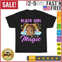 Black Girl Magic African American Melanin Toddler T Shirt Mens Womens Tees Top Men Women L