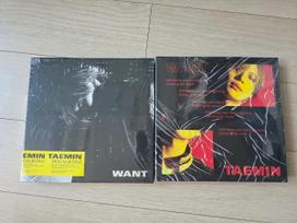 Taemin Mini 2nd Album WANT (Unopened, 2 types) - Bundle