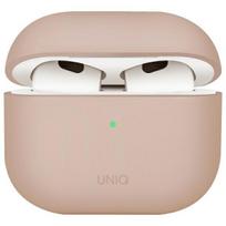Etui Silicone Uniq Lino Do Airpods 4 Różowe