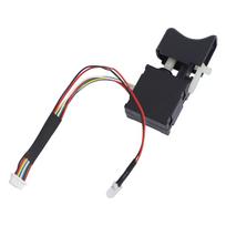For Home Repairs Black Brushless Cordless Drill Drill Accessory Built-in Light Easy To Install Line Length 100mm