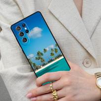 Summer Beach Sunset Palm Tree Cell Phone Case for Samsung Galaxy S26 Ultra S25 S24 S23 S22 S21 S20 Note10 Cover Galaxy S20 5G