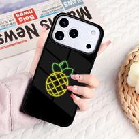 Neon lights Phone Case For IPhone 17 16e 15 14 13 12 11 Pro Max Air Mini Soft Protective Cover iPhone Air