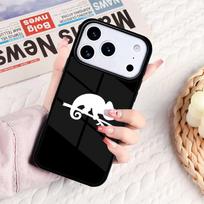 animal Chameleon Phone Case For IPhone 17 16e 15 14 13 12 11 Pro Max Air Mini Soft Protective Cover iPhone 14