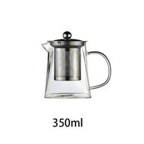 350/550/750/950ml Borosilicate Glass Tea Kettle With Removable Stainless Steel Infuser Teapot Blooming And Loose Leaf Tea Maker