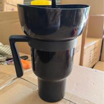 Integrated Beverage Cup Portable Beverage Cup Creative Popcorn Leisure Cup with Handle Design Novel and Diverse Functions