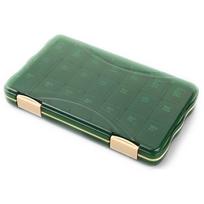 21/28 Grids Pills Case Moisture-Proof Pill Organizer Dispenser Portable Medicine Box  Travel green-21grids
