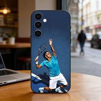 R-Tennis-Roger Federer Phone Case For Samsung Galaxy A73,A72,A71,A70,A53,A52,A51,Soft Silicone Black Cover Samsung a51 4g