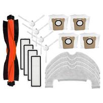 ABBY-For Xiaomi X10 / B102GL Robot Vacuum Cleaner Main Side Brush HEPA Filter Mop Cloths Dust Bags Replacement Spare Parts
