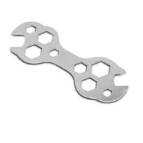 10 In 1 Mini Flat Steel Hexagon Wrench 8-17mm Bike Hex Key Spanner Repair Tools Repair Tool Hex Key Multi Functions sidabras