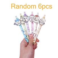 Cute Cartoon Chiikawa Press Gel Pens For Writing Cute Cartoon 0.5mm Neutral Pen Office School Supplie Kids Ballpoint Pen Gifts