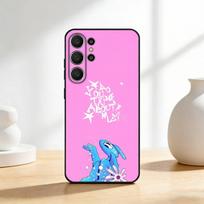 N-NSQK A-ATP Phone Case For Samsung S26,S25,S24,S21,S22,S23,S30,Ultra,S20,FE,Lite,10,9,Black Cover Samsung S24ULTRA
