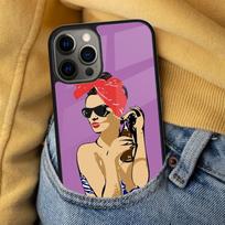 sexy lady Red lips Bikini girl Soft Phone Case for iPhone 17 Air 16e Pro max 15 Pro 13 14 Plus 11 12 MagSafe Magnetic Coque iPhone 16pro