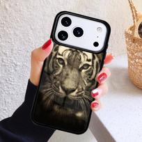Tiger Face Phone Case For iPhone 17 Air 16 15 14 13 12 11 Pro Max Plus iPhone 15 Pro