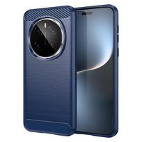 For Honor Magic 7 Pro Case For Honor Magic 7 Pro Cover Fundas Coque Soft Silicone TPU Shockproof Phone Bumper Magic 7 Pro For Magic 7 Pro mėlyna