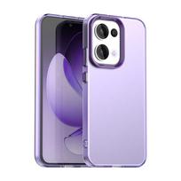 Frosted Case For OPPO Reno13 Pro Cover OPPO Reno13 Pro Funda Coque Matte Translucent PC Candy Color Phone Bumper Reno 13 Pro For Reno13 Pro violetinė
