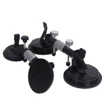 Adjustable Suction Cup Stone Seam Setter Dual Hand Cup With Ratchet Designed To Pull Two Flat Surfaces Or Seams Together žalvaris
