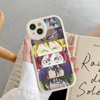 K-KurokoS Basketball Cartoon Phone Case For iPhone 16 15 14 13 12 11 Pro Max Plus Leather Soft Cover iPhone 16pro max
