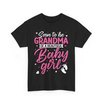 Grandma Baby Girl T Shirt Cute Family Matching for Grandmother S įvairiaspalvis