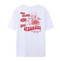 Spageti Grafiniai Marškinėliai Retro Makaronų Mėgėjo Marškinėliai Mieli Italijos Maisto Marškinėliai Unisex Vintažiniai Hipsteriški Trumpomis Rankovėmis S įvairiaspalvis