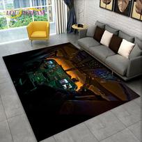 Fighter Aircraft Cockpit Control Theme Carpet–Non-Slip Area Rug for Living Room & Bedroom | Home Decor, Sofa Floor Mat, Play Rug 60x90cm(23x35in)