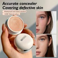 Concealer Cream Covers Acne Marks Spots Dark Circles Contour Waterproof Natural Long Lasting #140 (15g)