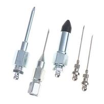 5/7Pcs Grease Gun Needle Accessory Set Dispenser Rubber Coupler Adapter Injector Detachable Nozzles For Narrow Tight Spaces 5Pcs