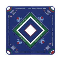 80x80cm Mahjong Table with Locking Non Slip Rubber Material Durable Wear Pad for Board Games One Size