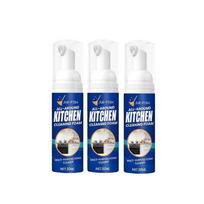 3pcs Multi-Purpose Cleaning Bubble Cleaner Spray Foam Kitchen Grease Dirt Removal Spray