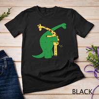 Giraffe Dinosaur Hug Love Dino Animals Safari Halloween Gift Unisex T-Shirt Mens Womens Tees Top 4XL