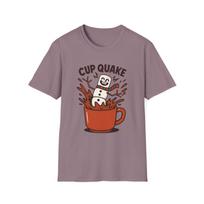 Unisex Softstyle T-Shirt Mens Womens Tees Top Marshmallow Snowman Cocoa Funny Holiday Christmas XL