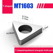 10Pcs CNC Tool Pad Turning Tool Bar Blade Gasket for MV1603 MT1603 MW0804 High-Quality NC Machine Accessories