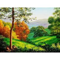Diamond Painting Landscape Mountain Tree Cross Stitch Full Rhinestones Inlay Embroidery Handcraft 20X30CM