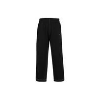 Nike Solid Color Loose Wide-Leg Casual Pants Women Bottoms Black CU6930-010 S